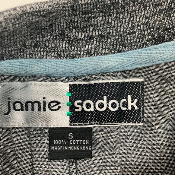 Jamie Sadock Herringbone Golf Shirt Womens S Small Short Sleeve Pleated Back - Picture 10 of 14